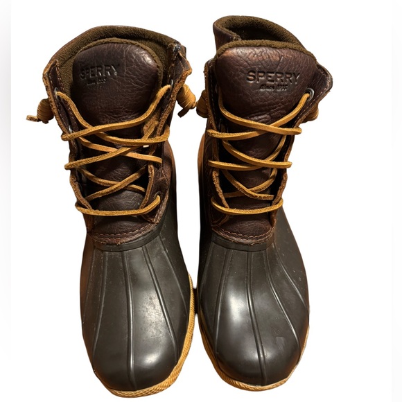 Sperry Saltwater Snow Boot Size 8 - Picture 2 of 5